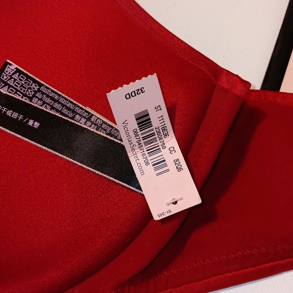 NEW Victoria’s Secret So Obsessed Racerback Push-up Bra - 32DD - Picture 6 of 7